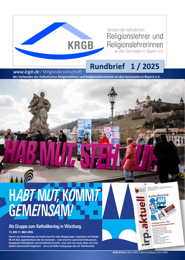 KRGB Rundbrief 2025-1 plus irp Titel Titelbild KRGB Rundbrief 2022 2